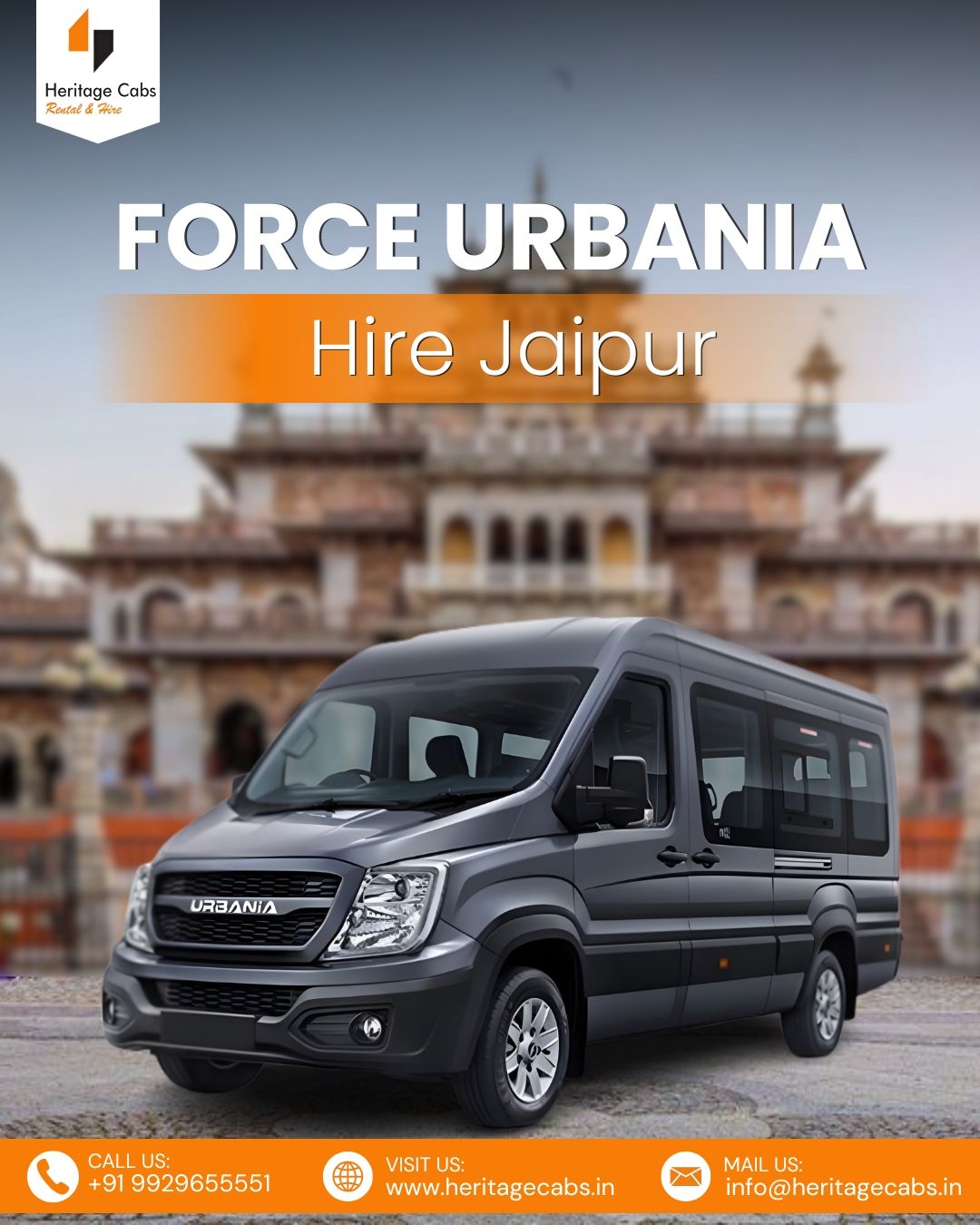 Force Urbania in Jaipur: A Comfortable Way to Travel with Family and Groups